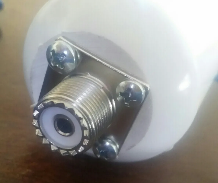 60 Meter Half-wave Dipole Ham Radio Antenna with 1:1 choke