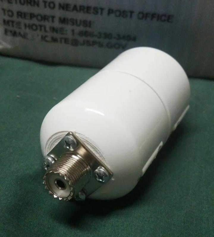 "The Egg" 300w In-line Ham Radio 1:1 Choke Balun w/SO239 at both ends
