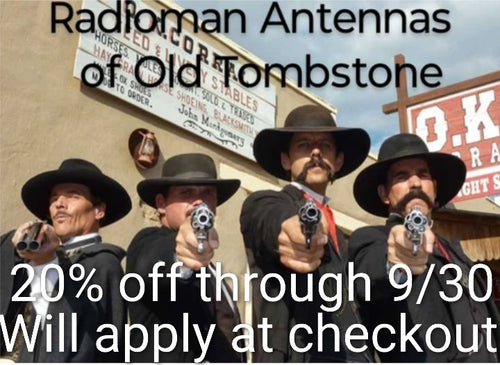Radioman Antennas of Old Tombstone