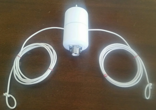 Ham Radio Dipole Antenna for 6 meters - Full-Wave