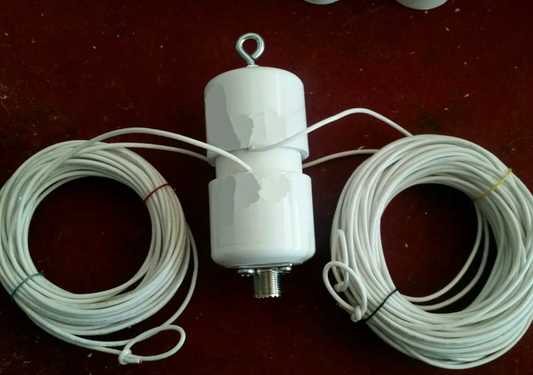40 & 20 Meter- Fan Dipole- Half-Wave Amateur Ham Radio Antenna